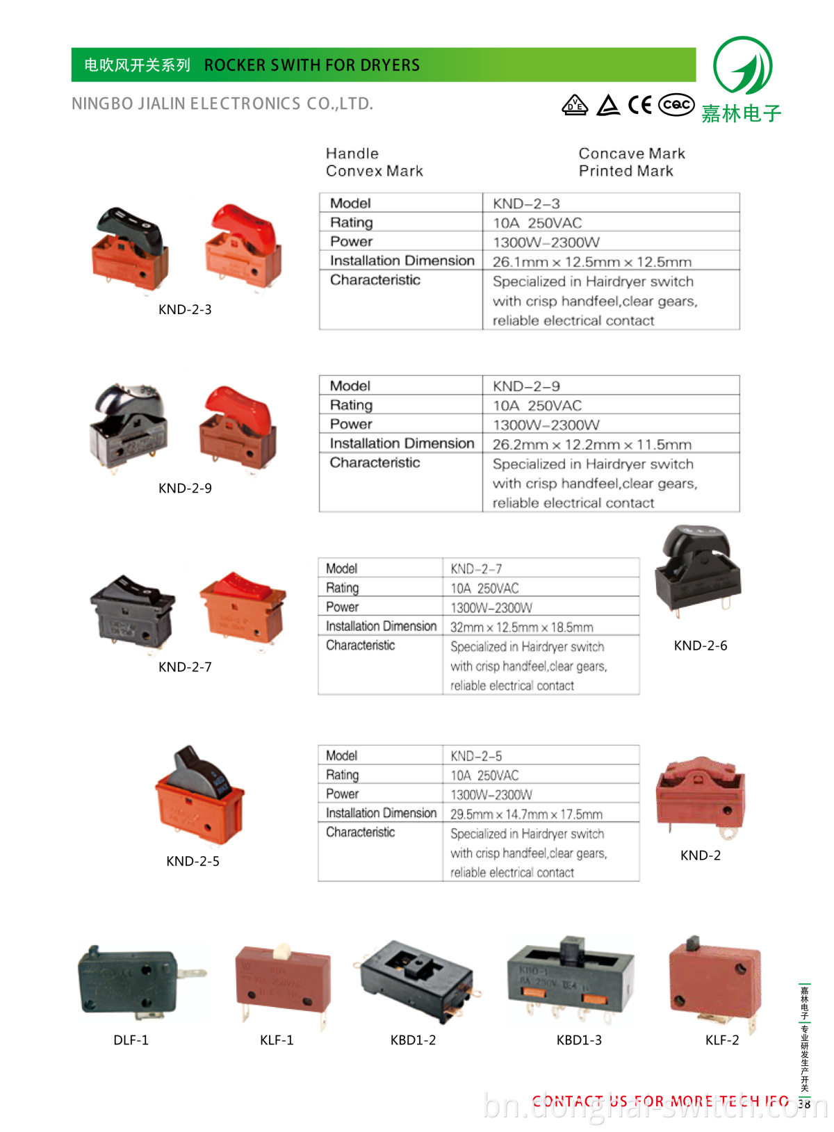 রকার সুইচ Rocker Switch